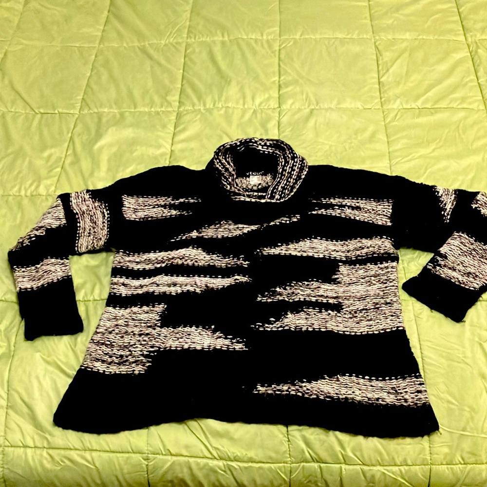 Venus soft acrylic cowl neck sweater